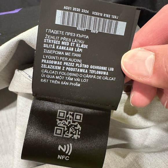 Prada Double Match FW20 Black Purple Red Horse Bowling Shirt - Picture 14 of 15